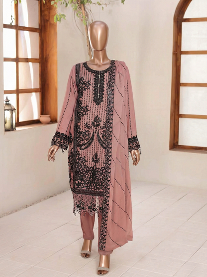 Agha Noor Pink Black