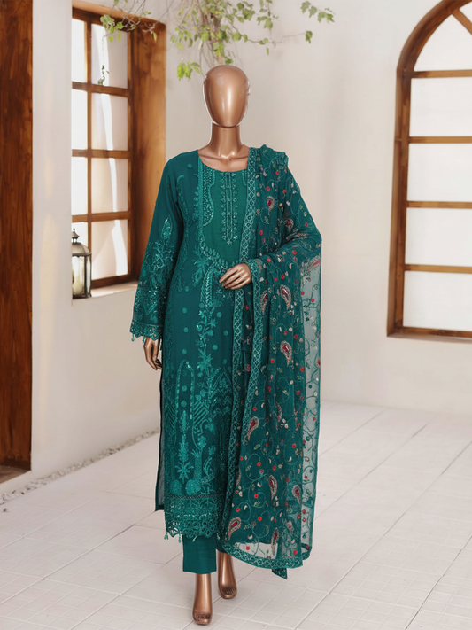Agha Noor Peacock Green