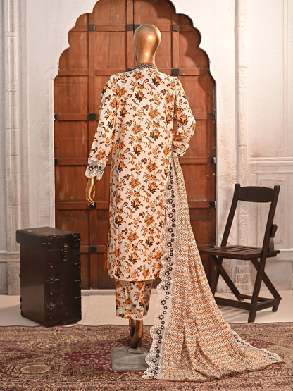 Bin Saeed Lawn 3pc Autumn